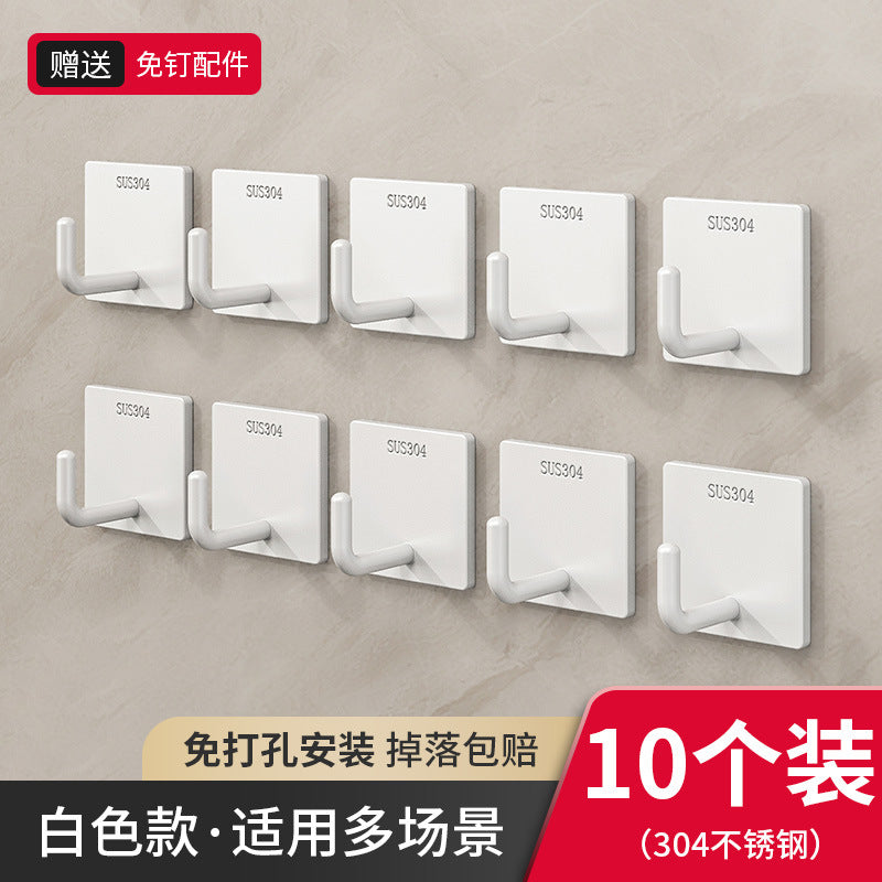 Kitchen hook without punching adhesive hanging spoon shovel wall spatula supplies storage sticky hook wall hanging wall hanging