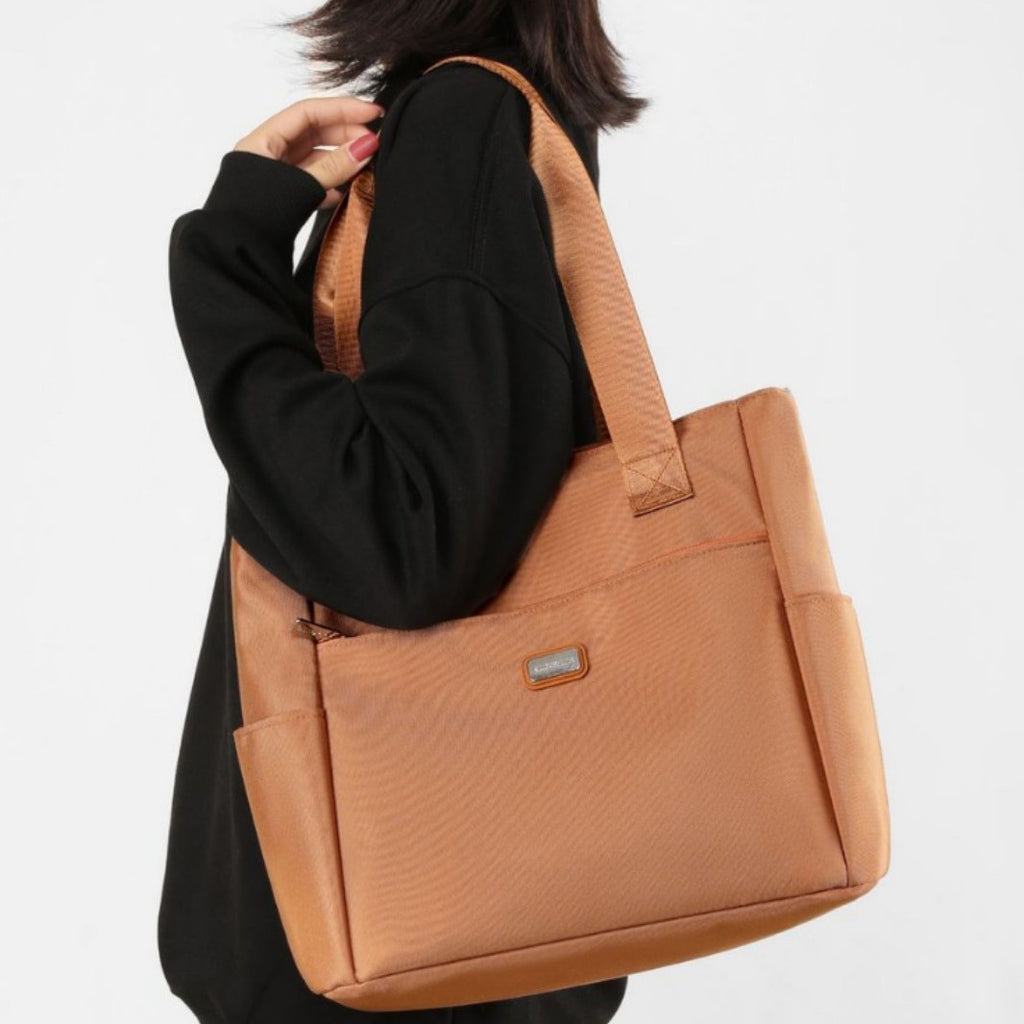 New fashion tote bag large capacity canvas bag handbag high sense commuting shoulder bag Oxford cloth bag