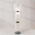 Italian fendi casa marble table lamp - designer style bedroom bedside lamp - living room high-end ambiance light
