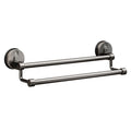 Suction cup bathroom towel rack, punch-free wall-mounted storage rack, bathroom towel double pole, restroom storage rack