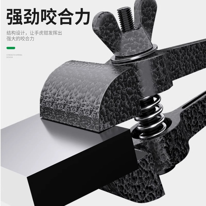 Baojun hand vise hand pliers clamping pliers multi-functional mini small fixed pliers precision vise flat pliers