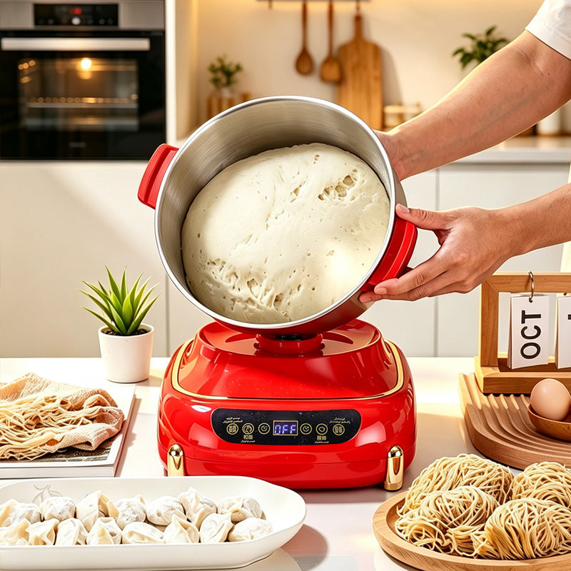 Electric dough mixer for homesmall dough kneading machine large capacity chef machine baking steamed bun machine new arrival automatic dough making machine