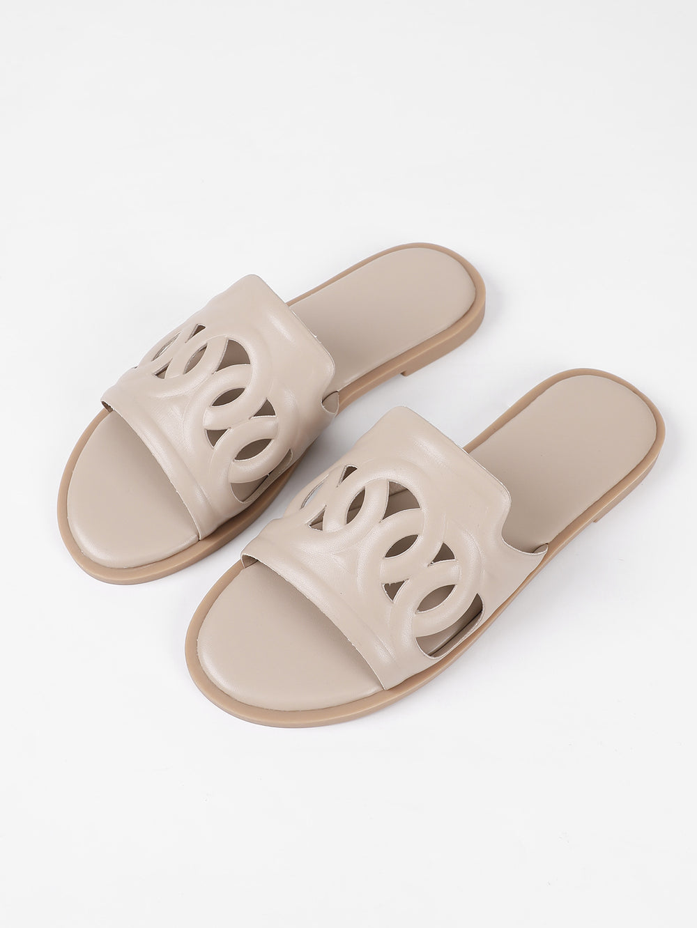 exportplus sizeoutwearfashionfairy style slippers flats seaside vacation sandals women's summer outwear color cool