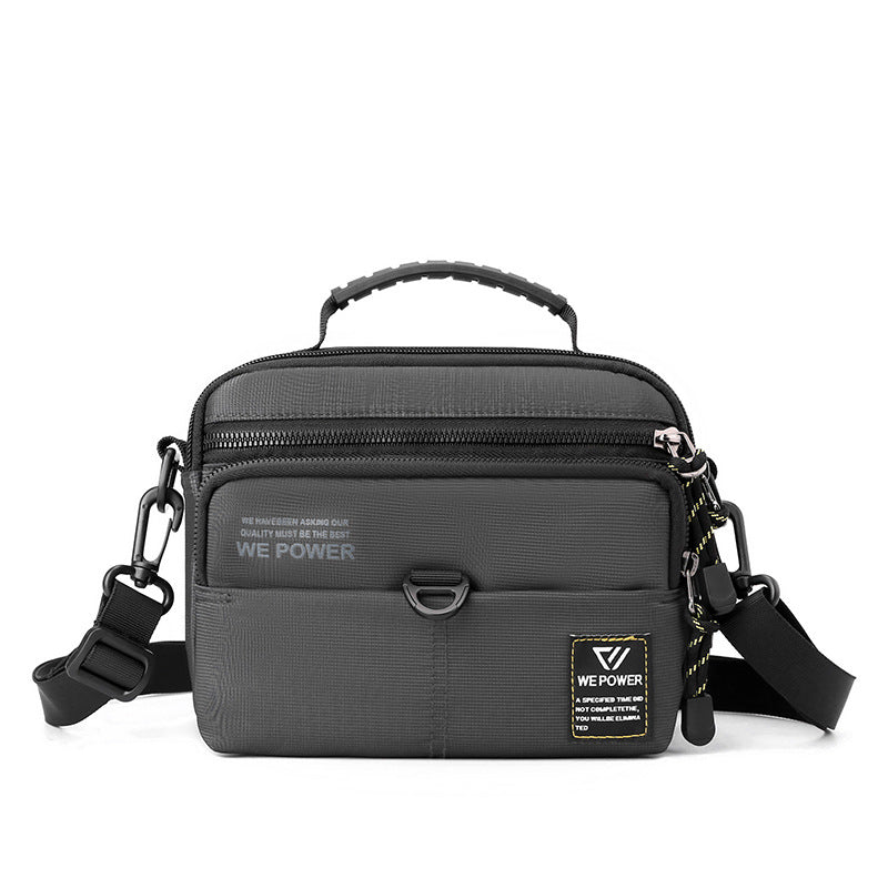 New men's messenger bag fashionable and simple shoulder bag sports fanny pack outdoor multi-functional belt hanging bag mobile phone bag
