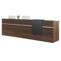 Front desk desk, light luxury real estate, kindergarten reception desk, bar, simple modern office desk, high-end sense