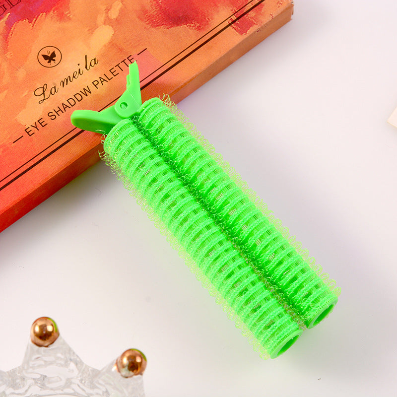 Beizi bangs clip fluffy clip dopamine color scheme Korean lazy hairpin top hair root setting self-adhesive curling iron