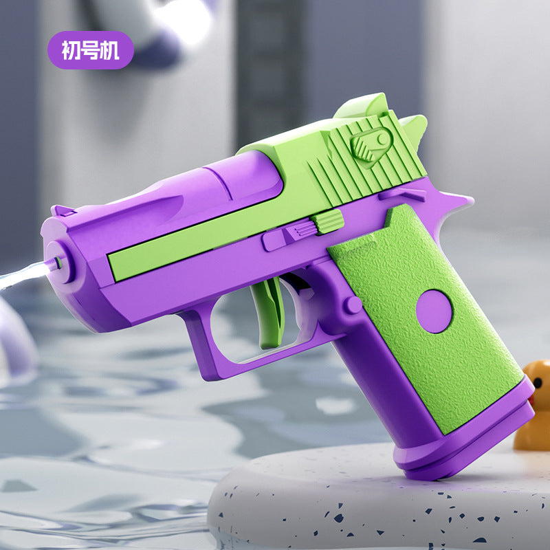 douyin hot-selling desert eagle continuous manual joint water gun summer boy water play beach water gun toy