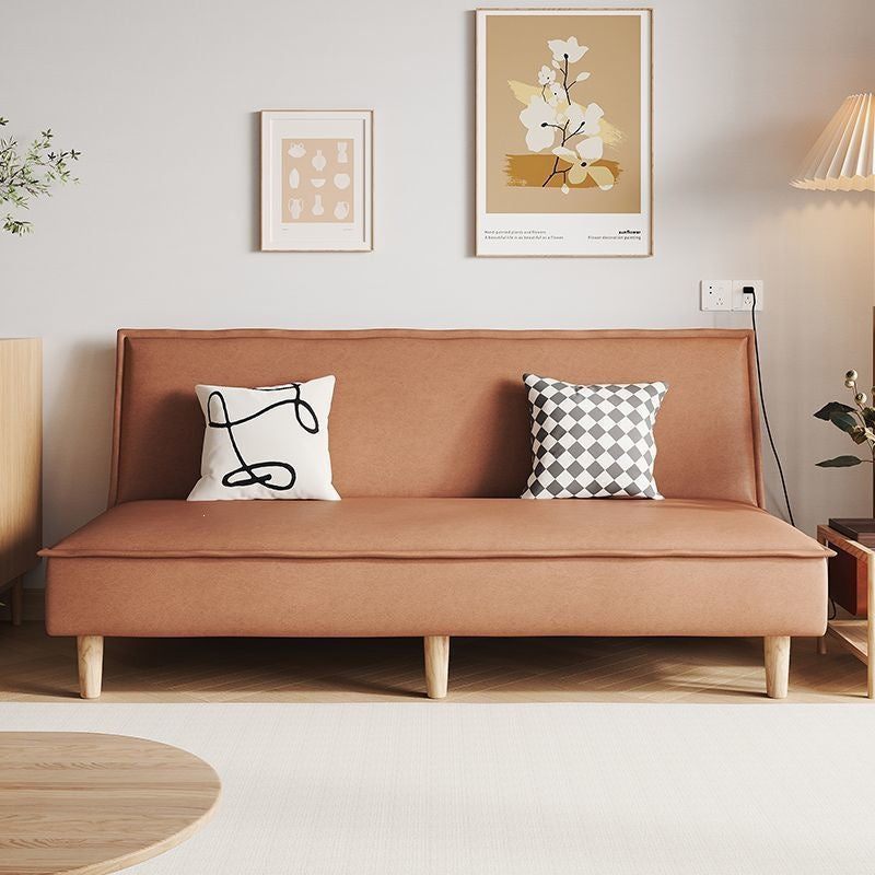 New multifunctional cat-scratch fabric foldable sofa bed - perfect for apartments, rentals, small spaces, and trendy lounging!