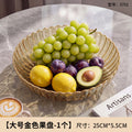 For home plate small creative living room fruit plate accessible luxury good-looking coffee table snack plate melon seeds peanut candy plate
