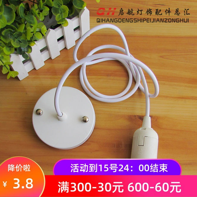 DIY simple chandelier, white simple restaurant corridor chandelier lighting accessories, simple chandelier lighting chandelier