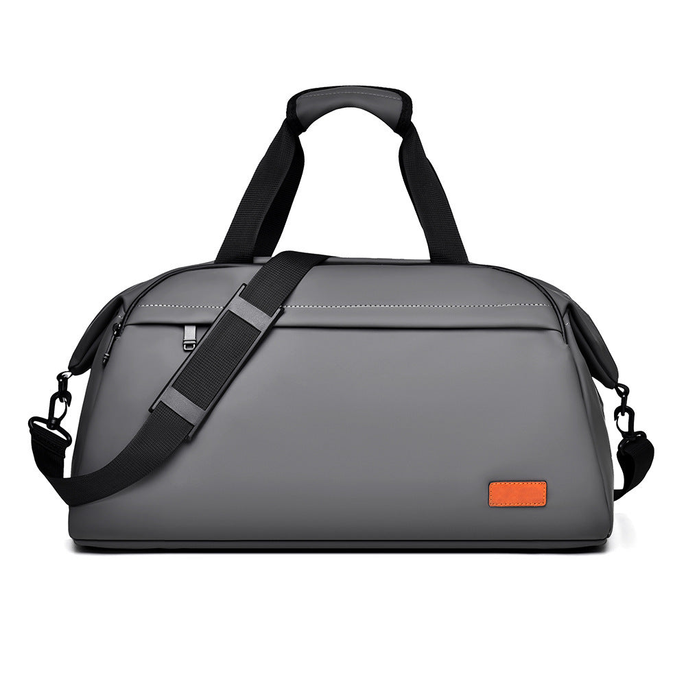 Simple, fashionable and large-capacity shoulder crossbody large-capacity bag 2025 new anti-splashing travel bag will be sent on behalf of one piece.