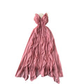 Sweet and spicy girl's vacation dress - beach cover-up, sexy v-neck halter, high-waisted ruffle hem, open back maxi dress