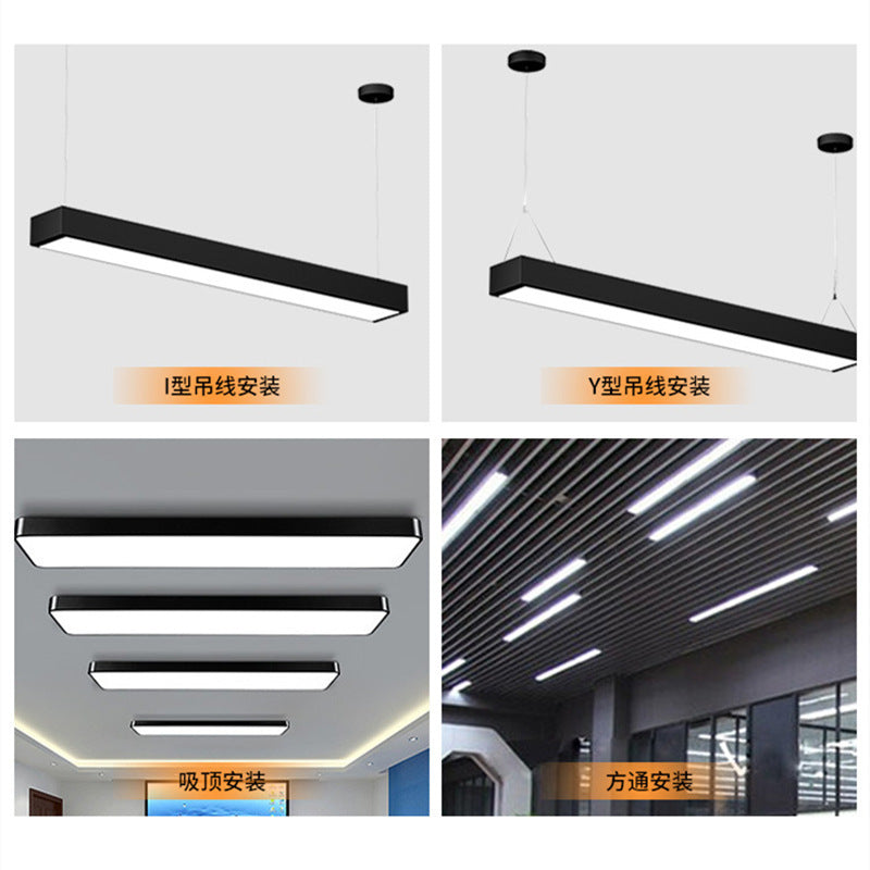 Zhongshan Fangtong light led office light strip light office supermarket store commercial aluminum chandelier strip chandelier