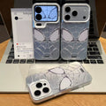 Suitable for apple 17pro silver edge spider-man spider web mecha trendy cool e-sports style iphone18 anti-fall mobile phone case