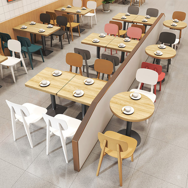 KFC Burger Shop Dining Table and Chair Combination Milk Tea Snack Fast Food Malatang Dicos Commercial Pizza Fried Chicken Shop