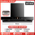 Wholesale royalstar high suction range hood for home top suction kitchen new arrival european style small exhaust range hood