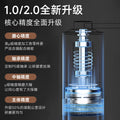 Titanium-plated hand coffee grinder with seven-star steel core - manual coffee bean milling machine