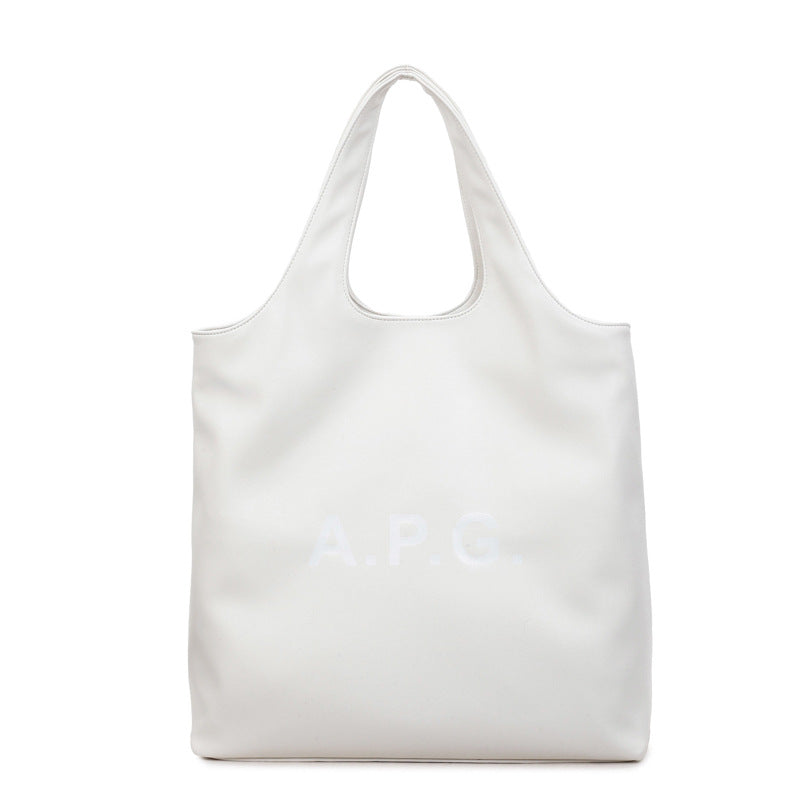 spring style lazy style bag women's bag large capacity easiest for match vegetable basket shoulder bag student class work clothing tote bag