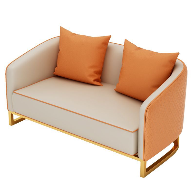 Hotel lobby sofa chair rest area reception booth sales office reception negotiation table and chair combination solid wood frame