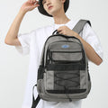 Customized backpack for female college students, large capacity double shoulder bag for men, japanese style workwear travel laptop backpack - factory direct