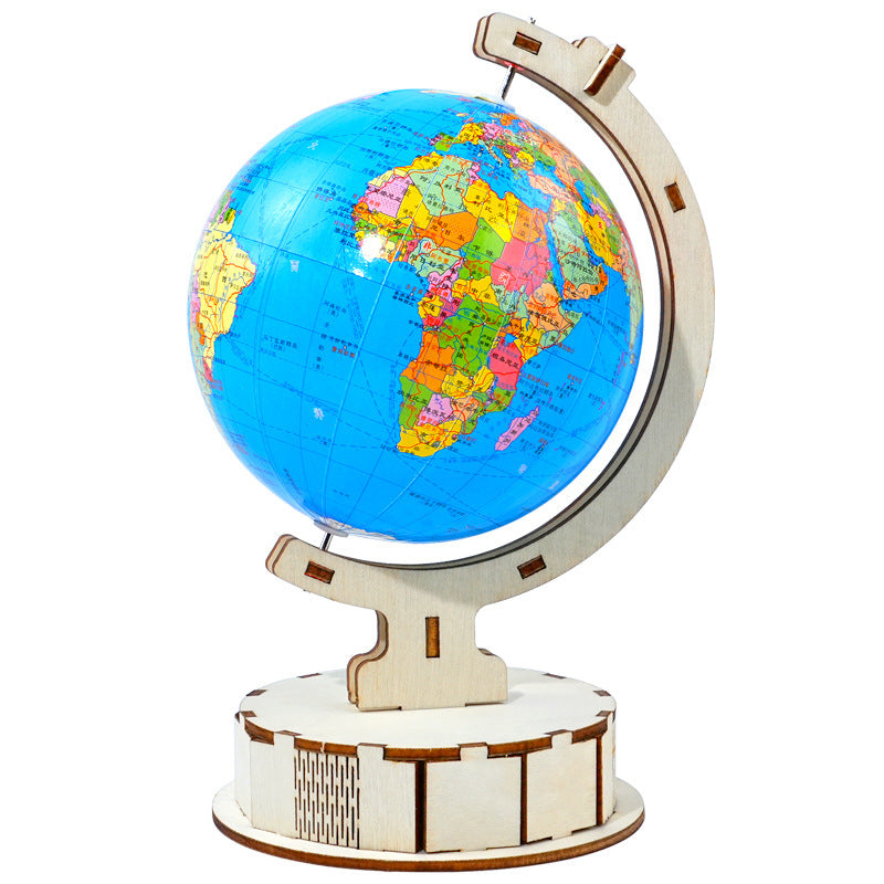 Science and technology small production, primary and secondary school students DIY handmade globe material package, children's geography model teaching aids