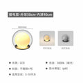 Outdoor lamp moon lamp courtyard atmosphere lamp garden decoration atmosphere underground lamp atmosphere grass ball moon lawn