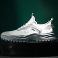 2025 new winter breathable men's shoes - lightweight, thin mesh sneakers with hollowed-out design - white student athletic shoes for men