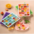 Ready-to-ship 15-cavity & 24-cavity silicone ice cube trays with lids - diy silicone ice mold for creative ice making in the freezer