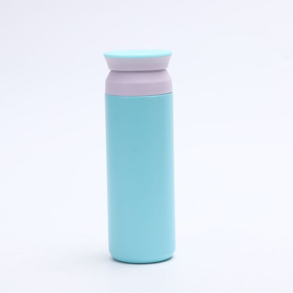 304 japanese style thermos cup casual frosted stainless steel student water cup 17oz tea and water separation cold cup