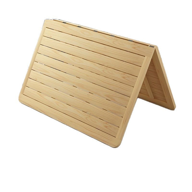 Solid wood hard bed board Wooden board 1.5 meters gasket row skeleton 1.8 folding pine hard mattress 30 waist protection spine