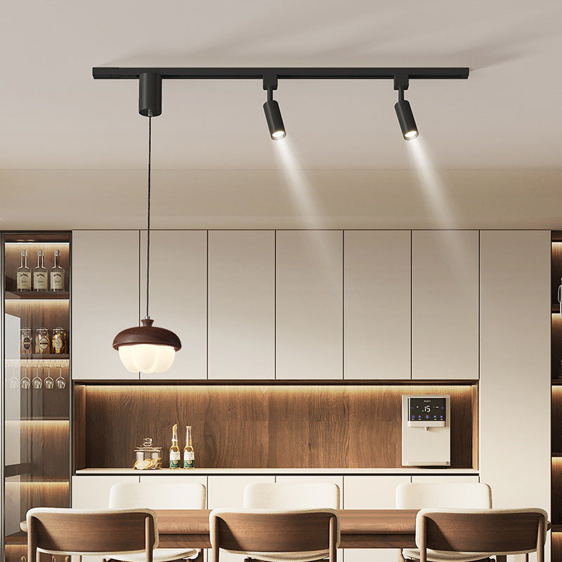 2025 new French restaurant one-word chandelier designer walnut pattern bar dining room tea room lighting