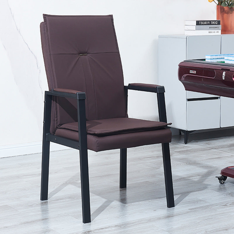 Chess and card room mahjong hall special mahjong chair sedentary comfortable office chair teahouse home thickened double backrest chair