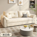 Detachable and washable velvet sofa bed, dual-purpose, foldable, integrated small apartment, cream style, storage, single and double, special price function