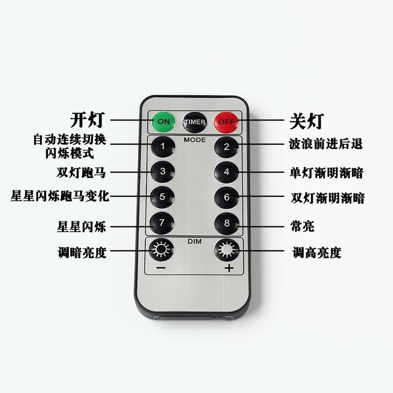 LED copper wire light string outdoor remote control battery box USB Christmas decorative light string festive copper wire light string wholesale