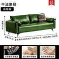 American mid-century oil wax leather sofa, perfect for living rooms, small apartments, clothing store receptions, and adding a touch of understated luxury with a vintage vibe. this double-seater sofa is a stylish choice