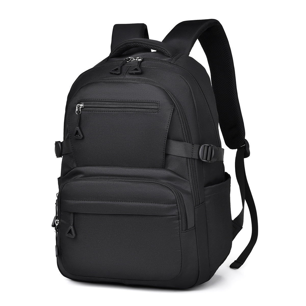Processing custom Feisha backpack large capacity Korean simple student backpack junior high school student casual schoolbag