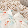 Chinese style autumn outfit for baby boys and girls: stylish hanfu romper for outdoor wear, autumn infant and toddler 100-day celebration, first birthday, super cute one-piece