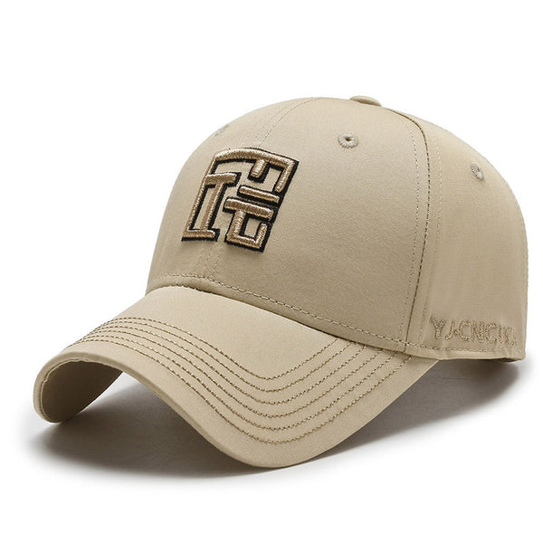 Summer embroidery baseball cap men's and women's outdoor versatile sunshade sunscreen cap fashion casual running cap sun hat