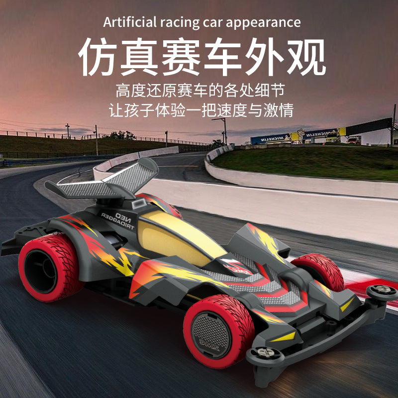 New arrival childhood four-wheel drive model whirlwind charge spider king racing kids boys assemble toys birthday gift