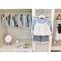 【dropshipping】girls' outfit  new baby lace camisole & floral print two-piece set - korean style