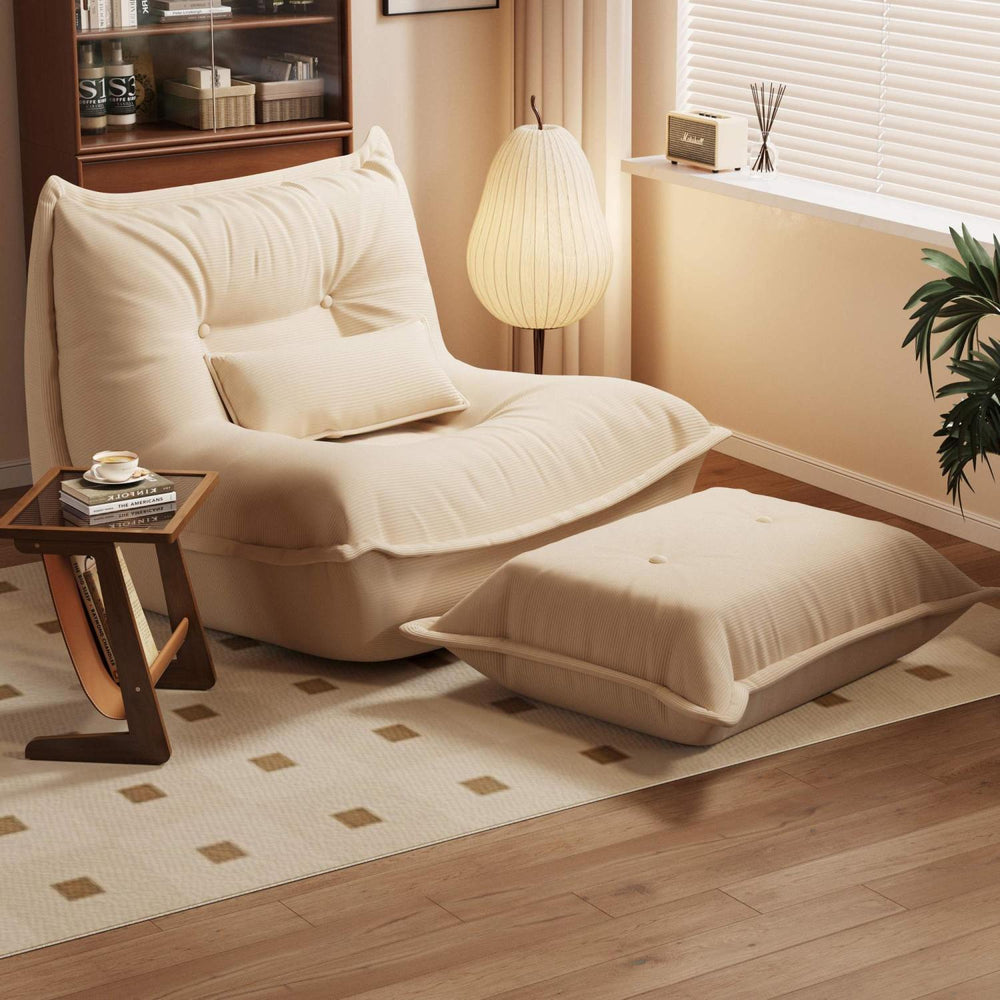 Lazy sofa can lie down and sleep recliner caterpillar single sofa nest chair human dog house tatami sofa chair