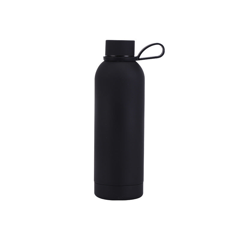 new arrival 304 stainless steel thermos cup large capacity double-layer vacuum small mouth bottle portable car sports water cup