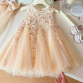 Girls' summer dress - new  styles: chic sleeveless sequin princess dress for little girls, perfect for birthdays