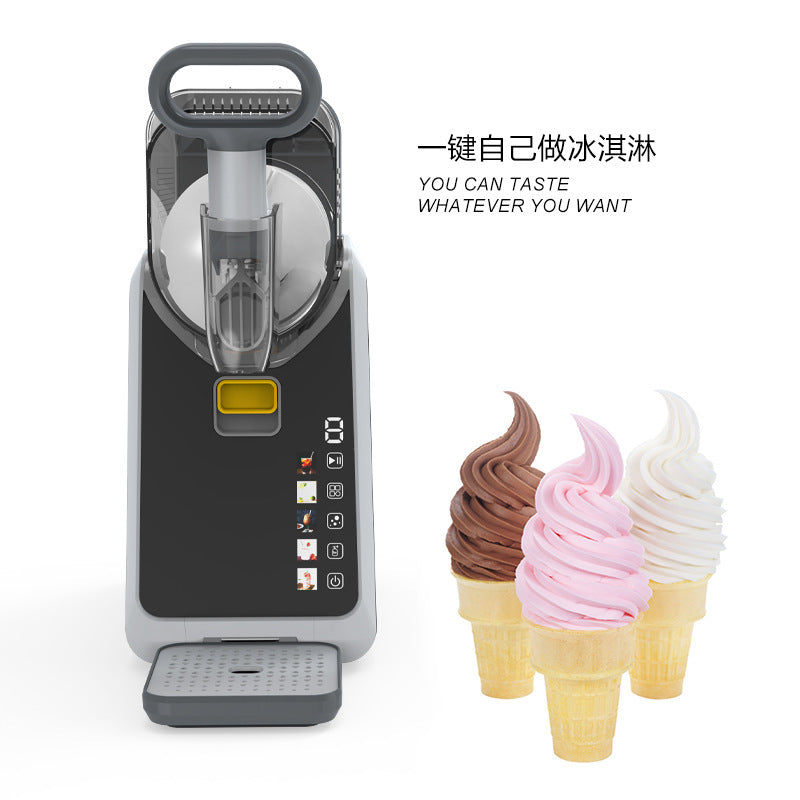 For homesmall fully automatic smoothie machine beverage machine fast ice cream machine commercial ice cream machine snow melting machine