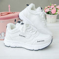 Low ankle cotton shoes for women 2025winternew arrivalk-style leather fleece-linedheattechflats female student sports sneakers for women