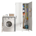 Steel housekeeping cleaning cabinet sundries tool storage storage cabinet large capacity dustproof sunproof moisture-proof cabinet