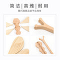 Creative clothes support pole clothes taking pole hanging clothes hanger fork clothes solid wood dragonfly hanging decoration wall decoration home bold