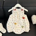 Korean style lightweight sleeveless bodysuit - summer baby clothes, sweet infant & toddler outerwear, cute summer romper