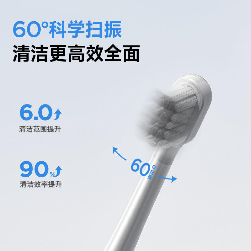 2025 new model oscillating sonic electric toothbrush, 60° angled, rechargeable, for men, women, and couples - deep cleaning soft bristle toothbrush