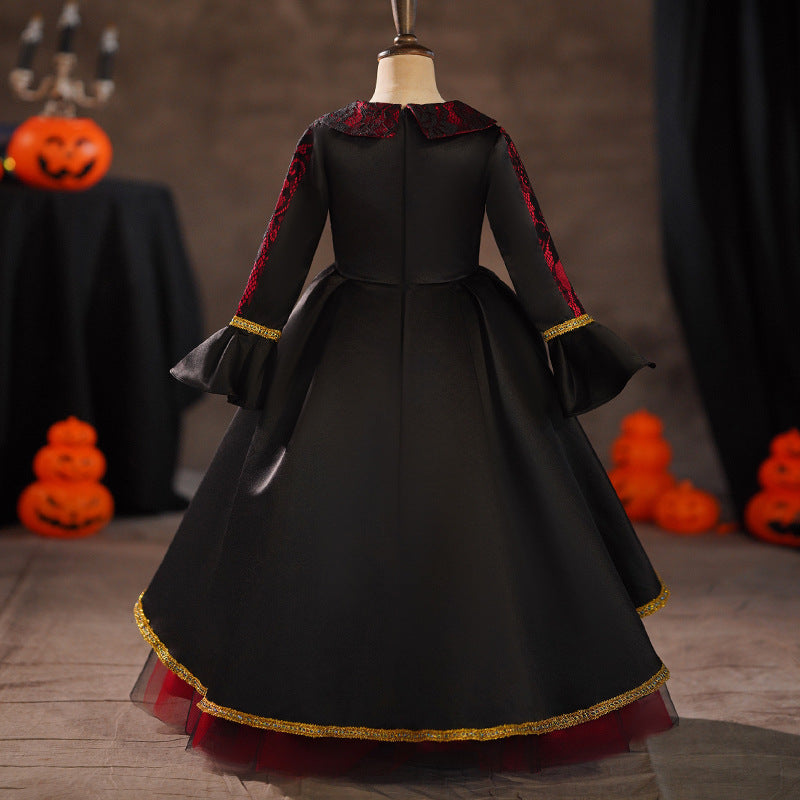Amazon  foreign trade halloween new children's little witch cosplay fairy tale stage dropshipping